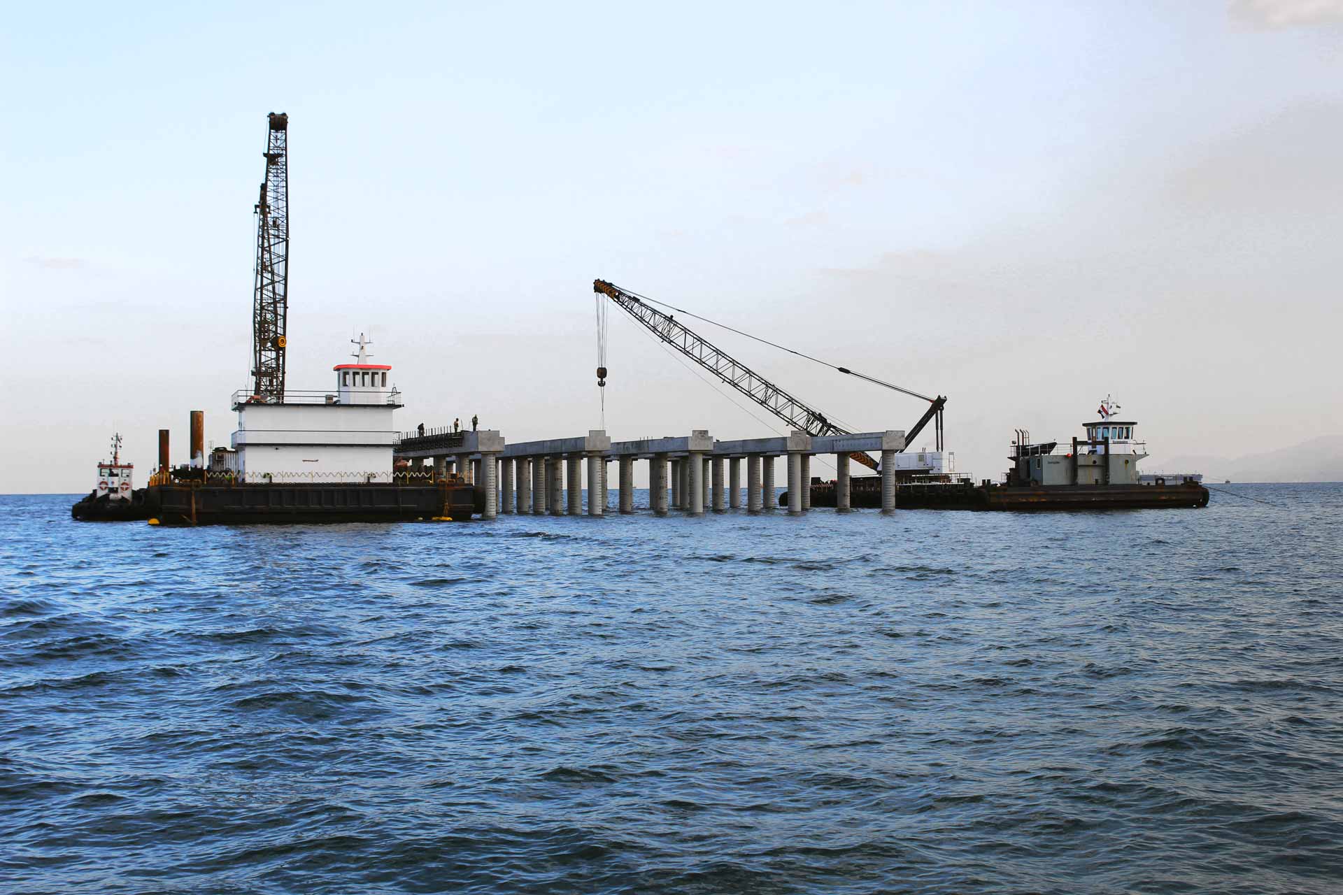 Expertise on Jetties & Offshore Structures 