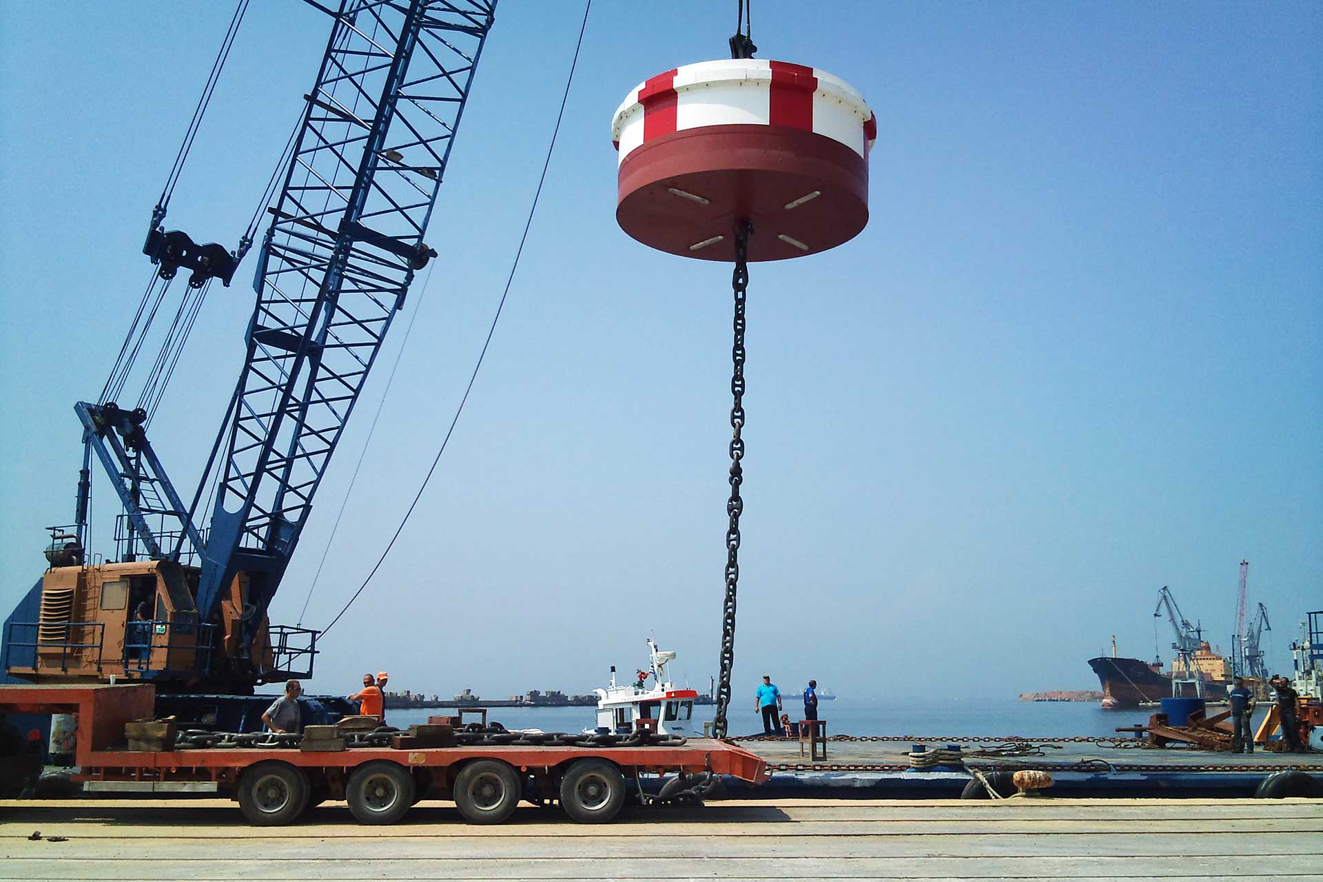 Spanopoulos Group Sectors - Marine Engineering & Constructions / Navigational Structures