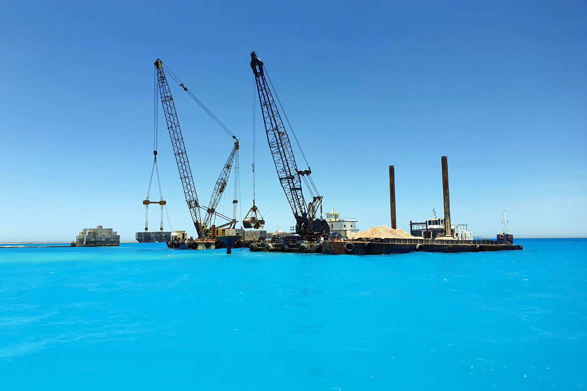 Spanopoulos Group Sectors - Marine Engineering and Constructions / Ports & Harbours