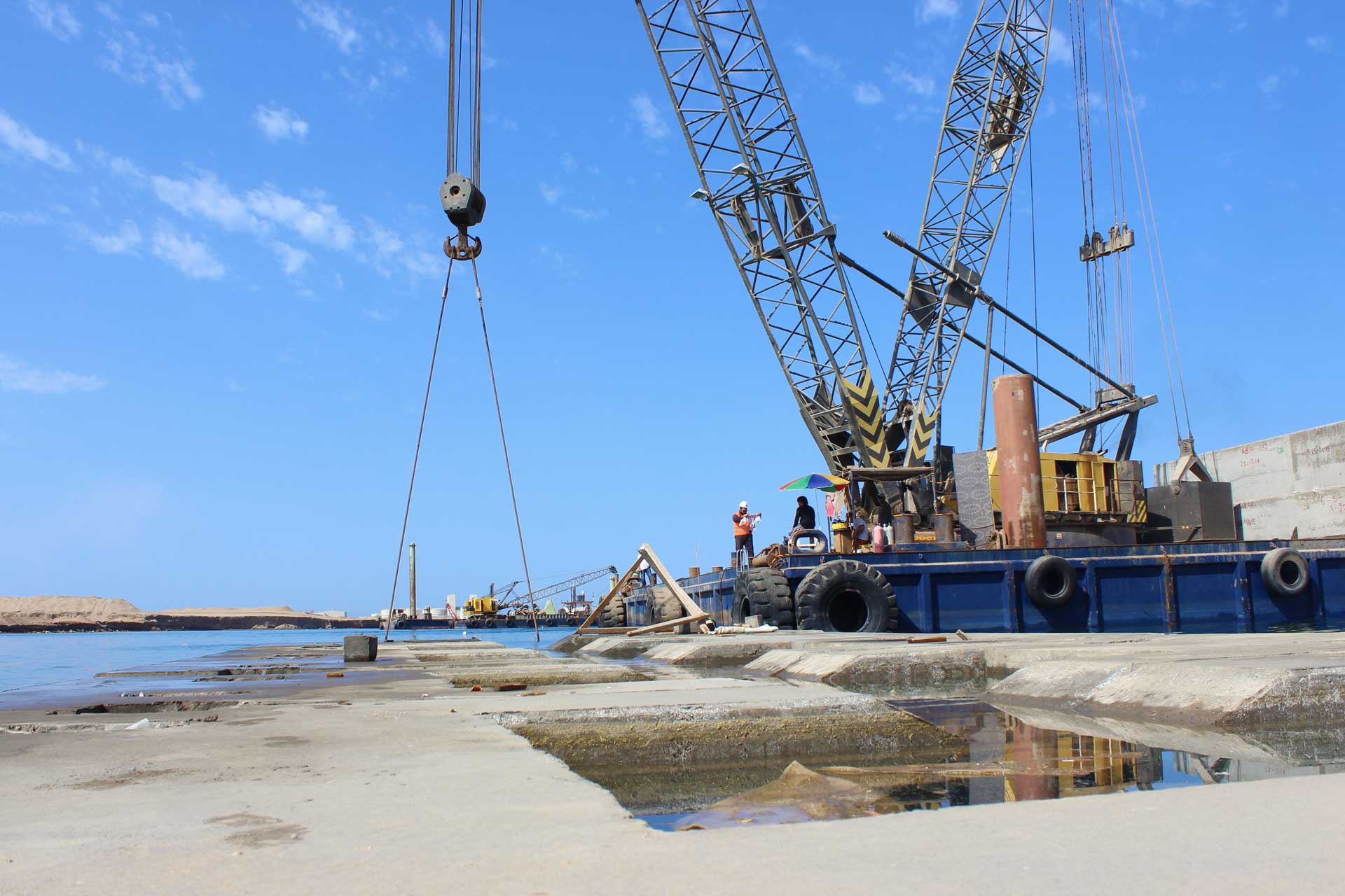 Spanopoulos Group Sectors - Marine Engineering and Constructions