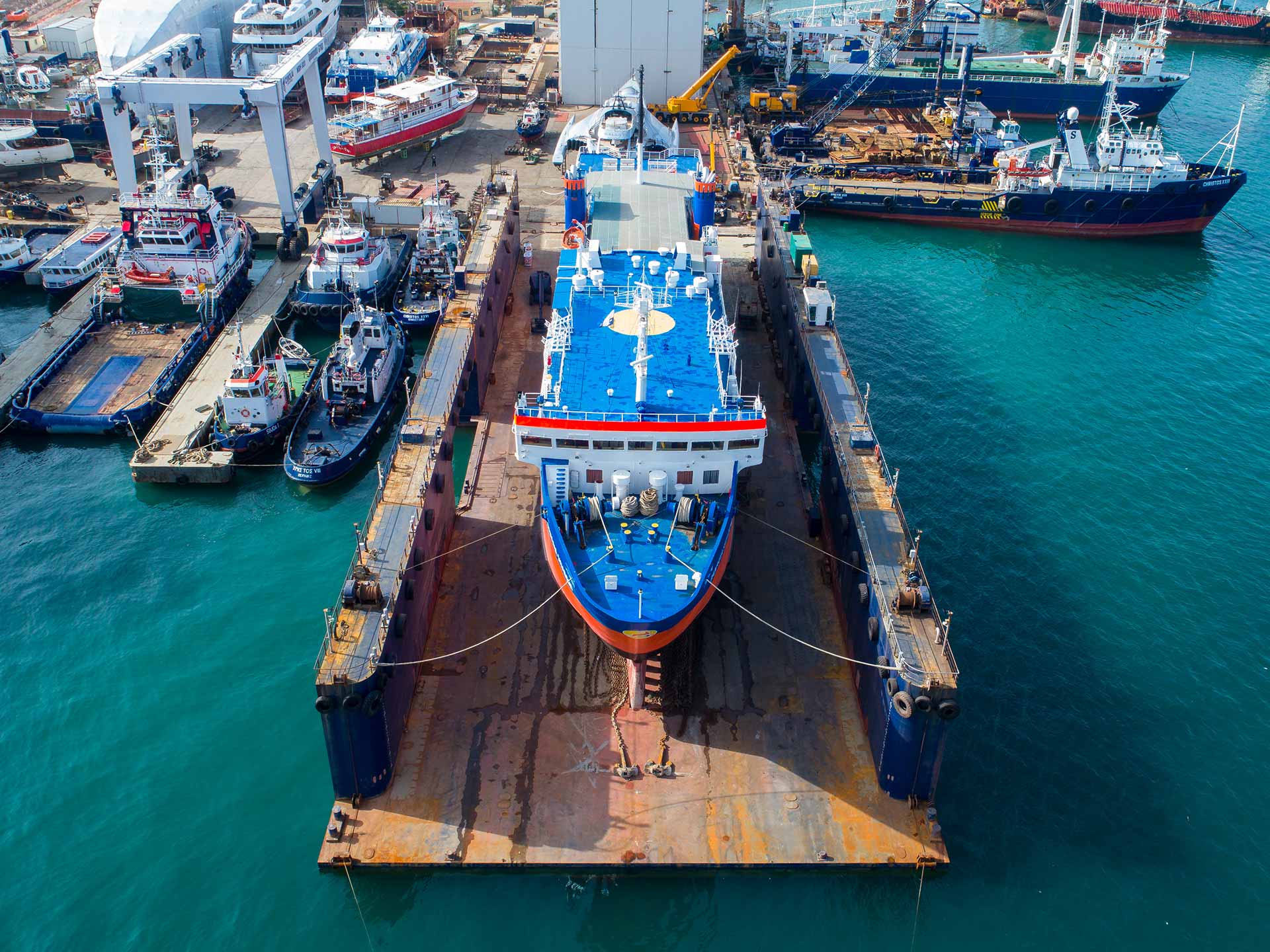 Spanopoulos Group Sectors - Shipyard Services